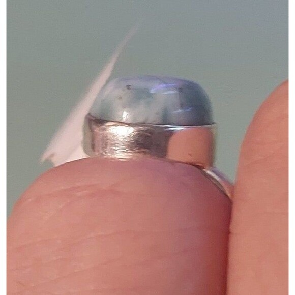 NWT Genuine Larimer gorgeous high end quality size 7 sterling ring - Picture 10 of 11